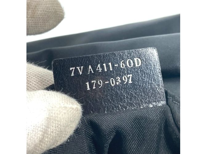 Borsa a tracolla Fendi 7VA411 Monster Eye Logo Nero - vista 14