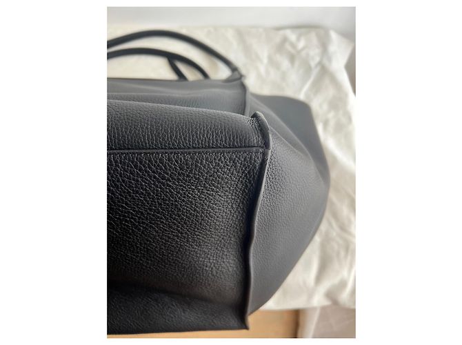 Céline Big Bag de cuero negro - vista 10