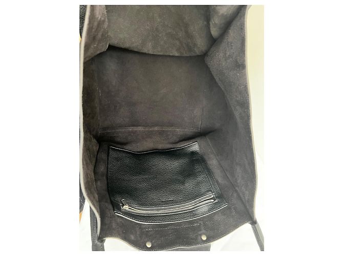 Céline Big Bag de cuero negro - vista 11