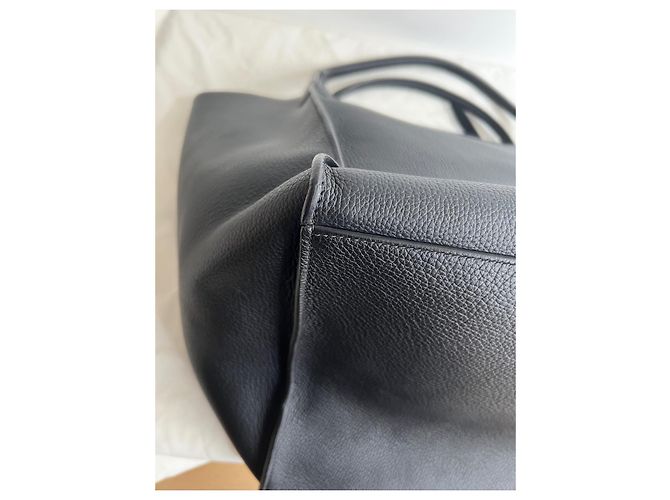 Céline Big Bag de cuero negro - vista 12