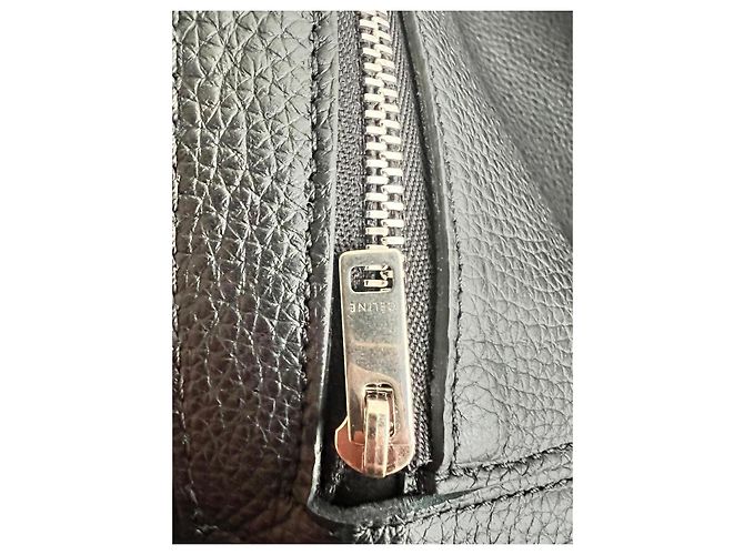 Céline Big Bag de cuero negro - vista 14