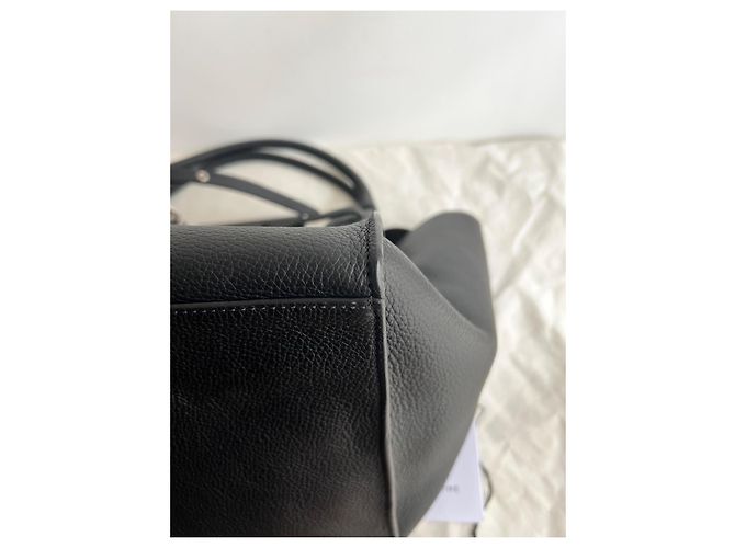 Céline Big Bag de cuero negro - vista 8
