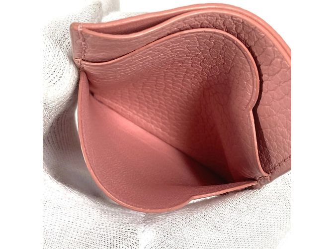 Funda para tarjetas de cuero rosa Tiffany & Co. - vista 12