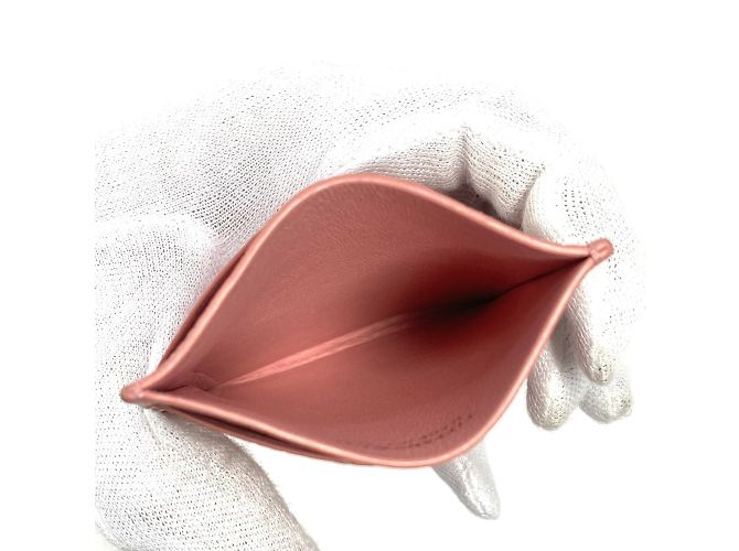 Funda para tarjetas de cuero rosa Tiffany & Co. - vista 8