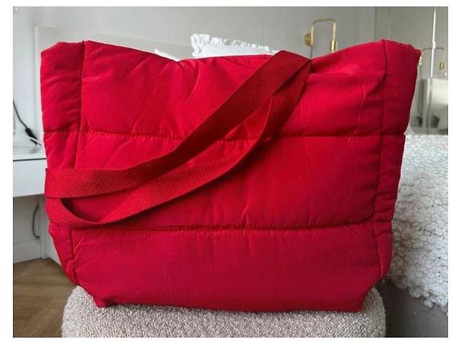 Jean Paul Gaultier Stoff Tasche Rot - Ansicht 2