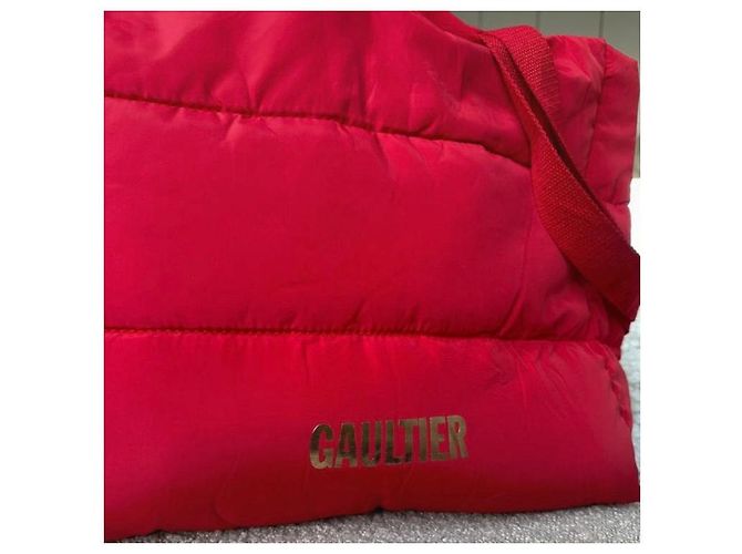 Jean Paul Gaultier Stoff Tasche Rot - Ansicht 4