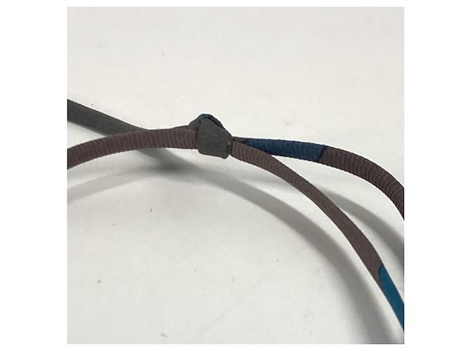 Hermès Collar de accesorios Hermes Fidelio Village Rosa Blanco - vista 6