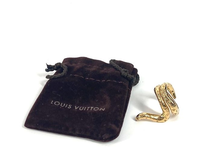 Louis Vuitton Trioberg Tentacool Nanogram Ring Golden - Ansicht 10