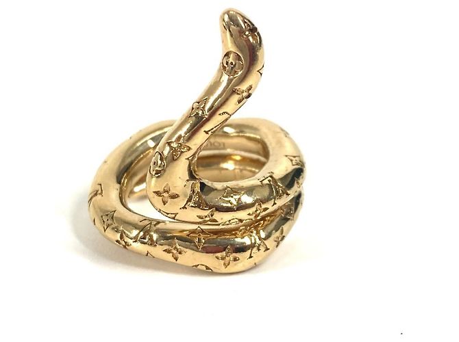 Louis Vuitton Trioberg Tentacool Nanogram Ring Golden - Ansicht 3