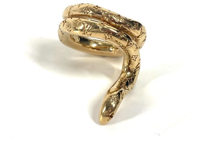 Louis Vuitton Trioberg Tentacool Nanogram Ring Golden - Ansicht 5