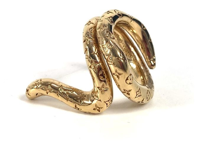 Louis Vuitton Trioberg Tentacool Nanogram Ring Golden - Ansicht 6