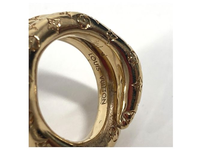 Louis Vuitton Trioberg Tentacool Nanogram Ring Golden - Ansicht 7