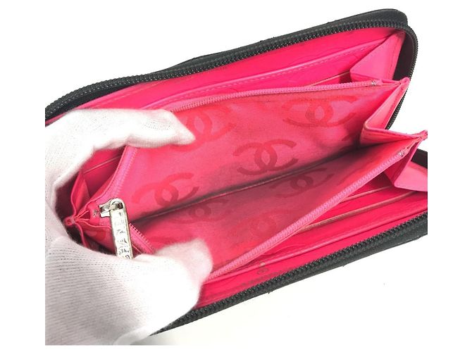 Cartera larga Chanel Cambon Line Negro - vista 11