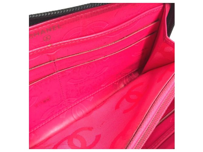 Cartera larga Chanel Cambon Line Negro - vista 14