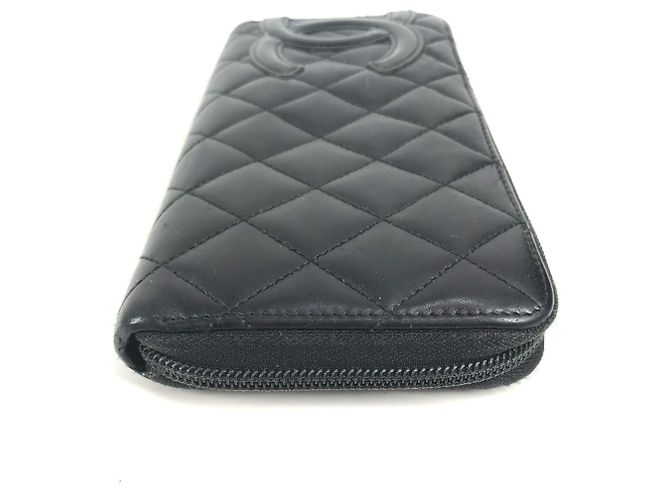 Cartera larga Chanel Cambon Line Negro - vista 3