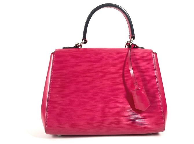 Borsa Cluny BB Epi Louis Vuitton Rosa - vista 2