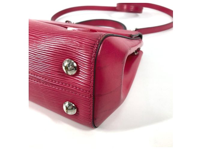 Borsa Cluny BB Epi Louis Vuitton Rosa - vista 6