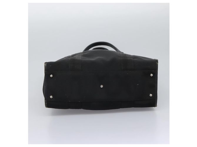 Borsa a mano GUCCI in tela nera 115517 Auth nb281 Nero - vista 10