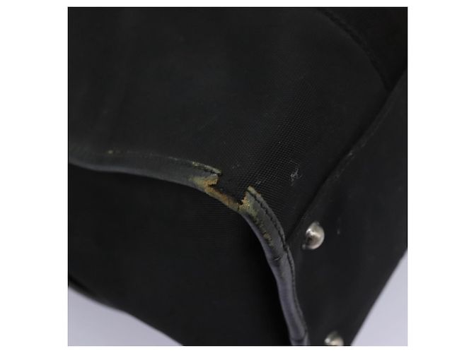 Borsa a mano GUCCI in tela nera 115517 Auth nb281 Nero - vista 11