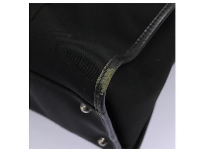 Borsa a mano GUCCI in tela nera 115517 Auth nb281 Nero - vista 14