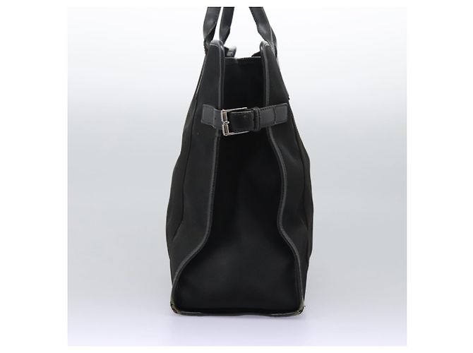 Borsa a mano GUCCI in tela nera 115517 Auth nb281 Nero - vista 4