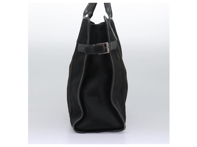 Borsa a mano GUCCI in tela nera 115517 Auth nb281 Nero - vista 5