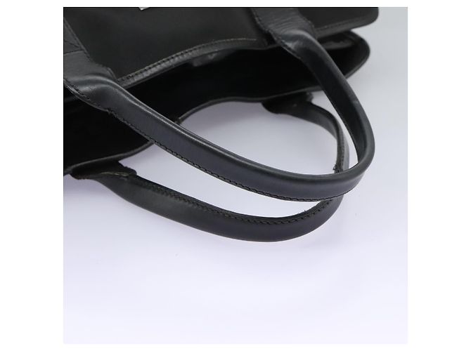 Borsa a mano GUCCI in tela nera 115517 Auth nb281 Nero - vista 7