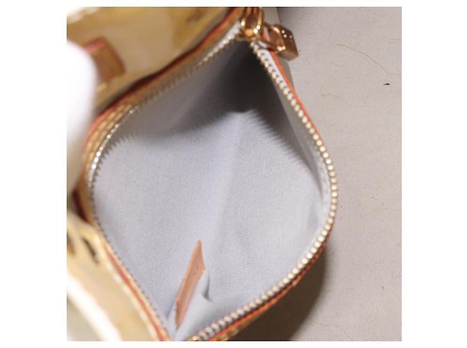LOUIS VUITTON Monogram Vernis Reade PM Borsa a Mano Perle M91336 LV Auth 116705 - vista 20
