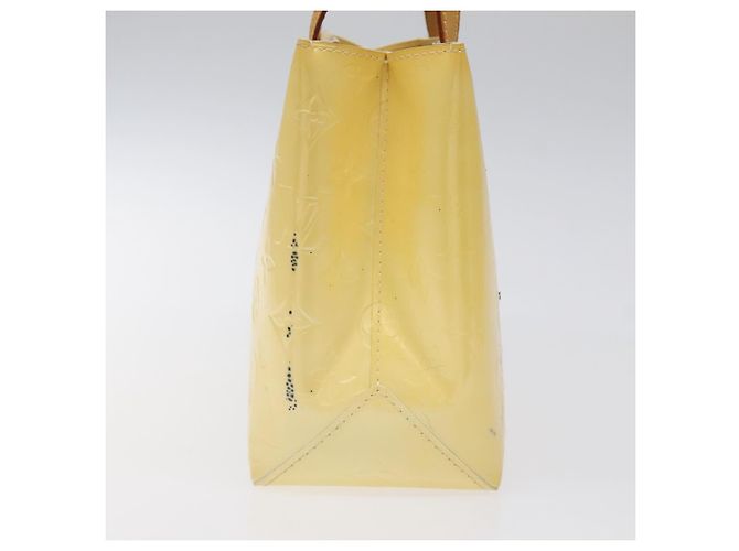 LOUIS VUITTON Monogram Vernis Reade PM Borsa a Mano Perle M91336 LV Auth 116705 - vista 3