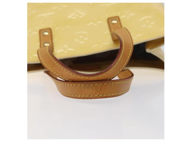 LOUIS VUITTON Monogram Vernis Reade PM Borsa a Mano Perle M91336 LV Auth 116705 - vista 7