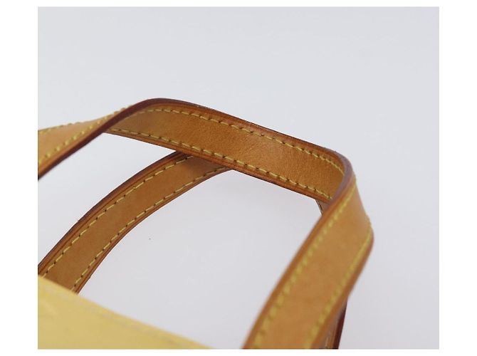 LOUIS VUITTON Monogram Vernis Reade PM Borsa a Mano Perle M91336 LV Auth 116705 - vista 8