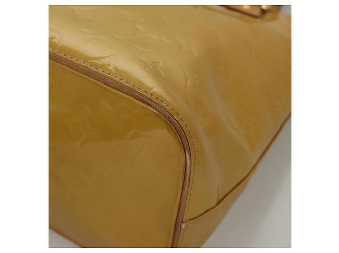 LOUIS VUITTON Handtasche Monogram Vernis Houston Beige M91004 LV Auth 116941 - Ansicht 16