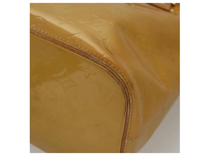 LOUIS VUITTON Handtasche Monogram Vernis Houston Beige M91004 LV Auth 116941 - Ansicht 18