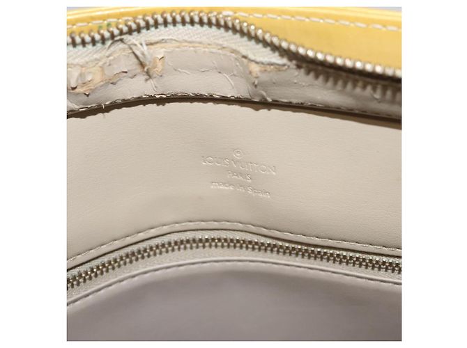 LOUIS VUITTON Handtasche Monogram Vernis Houston Beige M91004 LV Auth 116941 - Ansicht 20