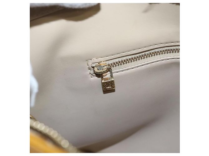 LOUIS VUITTON Handtasche Monogram Vernis Houston Beige M91004 LV Auth 116941 - Ansicht 24