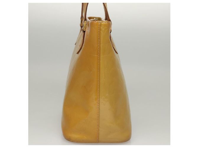 LOUIS VUITTON Handtasche Monogram Vernis Houston Beige M91004 LV Auth 116941 - Ansicht 3