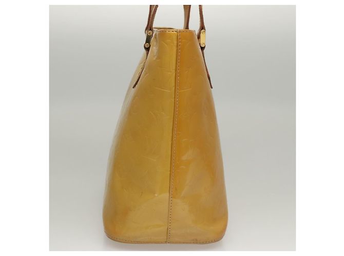 LOUIS VUITTON Handtasche Monogram Vernis Houston Beige M91004 LV Auth 116941 - Ansicht 4