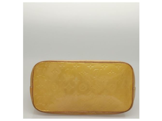 LOUIS VUITTON Handtasche Monogram Vernis Houston Beige M91004 LV Auth 116941 - Ansicht 5