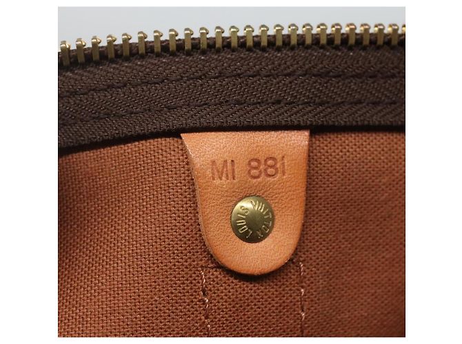 LOUIS VUITTON Monogram Keepall 60 Borsa Boston M41422 LV Auth BD1146 Monogramma - vista 19