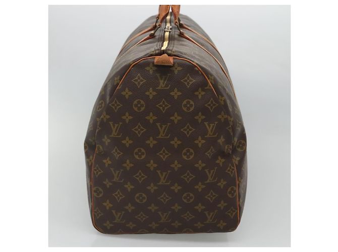 LOUIS VUITTON Monogram Keepall 60 Borsa Boston M41422 LV Auth BD1146 Monogramma - vista 4