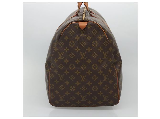 LOUIS VUITTON Monogram Keepall 60 Borsa Boston M41422 LV Auth BD1146 Monogramma - vista 5