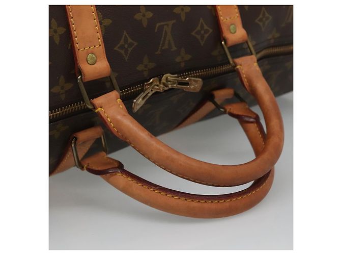 LOUIS VUITTON Monogram Keepall 60 Borsa Boston M41422 LV Auth BD1146 Monogramma - vista 7