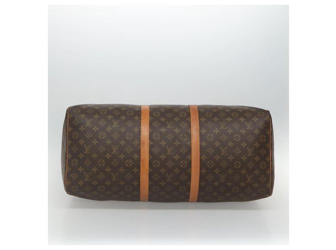 LOUIS VUITTON Monogram Keepall 60 Borsa Boston M41422 LV Auth BD1146 Monogramma - vista 9