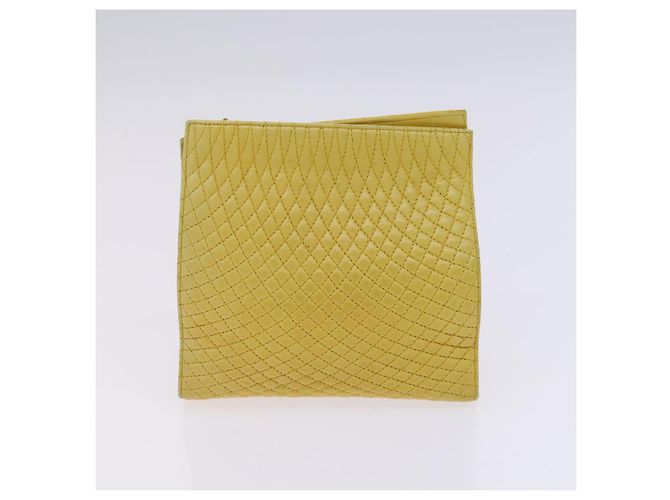 TORY BURCH Borsa Tote Bally in PVC Pelle 2Set Nero Giallo Auth ti2961 - vista 11