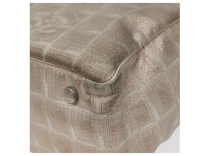 CHANEL Nuova linea di viaggio Borsa Tote in Nylon Rosa CC Auth th5849 - vista 10