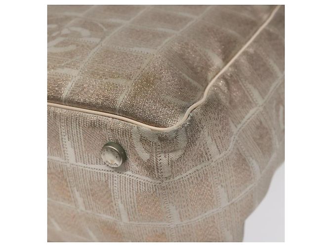 CHANEL Nuova linea di viaggio Borsa Tote in Nylon Rosa CC Auth th5849 - vista 12