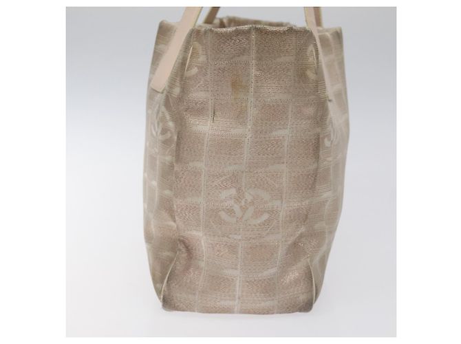 CHANEL Nuova linea di viaggio Borsa Tote in Nylon Rosa CC Auth th5849 - vista 4