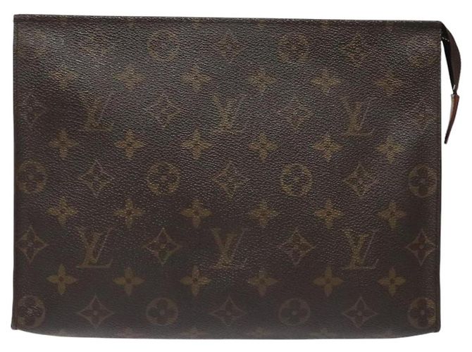 LOUIS VUITTON Monogram Poche Toilette 26 Pouch M47542 LV Auth 116600 Monogramma - vista 13