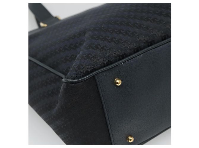 Borsa Tote GUCCI in tela blu navy e oro 001 865 1525 Auth ep8277 D'oro - vista 13