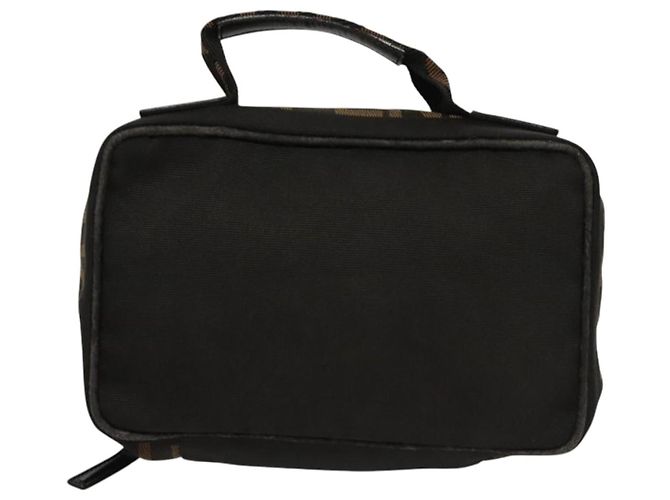 Zucca Borsa a mano FENDI in tela nera Auth bs24044 Nero - vista 2